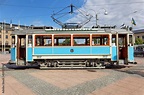 Historische Straßenbahn in Göteborg Stock 写真 | Adobe Stock