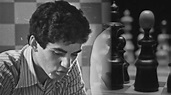 Garry Kasparov of USSR became the youngest World Chess Champion at age ...