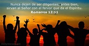 Romanos 12:11 - Versículo de la Biblia - DailyVerses.net