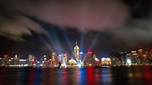 維多利亞港夜景 - 香港風景壁紙預覽 | 10wallpaper.com