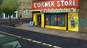 ArtStation - Corner store concept work