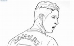 Coloriage Cristiano Ronaldo | WONDER DAY — Coloriages pour enfants et ...