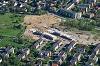 Luftaufnahme Berlin - Baustelle zum Neubau einer Wohnanlage an der ...