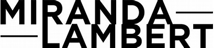 Miranda Lambert's wordmark/logo by AdrianImpalaMata on DeviantArt