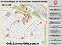 Guía por el Barrio de Recoleta: mapa y recorrido 】 - Guia Buenos Aires