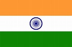 Bandeira da Índia • Bandeiras do Mundo