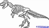 dino skeleton | Dinosaur coloring pages, Dinosaur coloring, Dinosaur ...