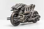 Moto-Terminator - The Fully-Rideable Ducati Hypermotard-Based ...