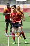 AS Roma player Matteo Falasca during training session at Centro... News ...