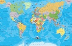 Weltkarte (politisch) | Welt-Atlas.de