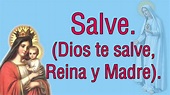 Oracion Dios Te Salve Maria Para Niños - Actividad del Niño