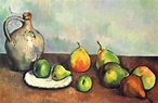 Still life, pitcher and fruit - Paul Cezanne - WikiArt.org ...