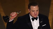 Oscars: Brendan Fraser Cries During Best Actor Speech for ‘The Whale’