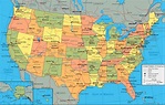 Lista dos estados e siglas dos Estados Unidos (EUA) e suas capitais