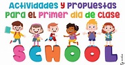 primer día de clase – Imagenes Educativas