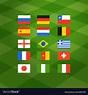 All International Soccer Teams Flags
