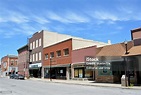 Downtown Creston Iowa Stock Photo - Download Image Now - Iowa, Small ...