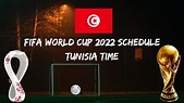 Fifa World Cup 2022 Schedule Tunisia Time PDF Download