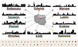 Polen Karte der wichtigsten Sehenswürdigkeiten - OrangeSmile.com
