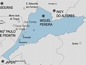 Miguel Pereira município de mapa - Mapa do município de Miguel Pereira ...