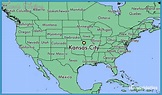 Kansas City Mo Map Usa - Island Maps