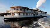 ¡Todavía puedes viajar en este barco de vapor ruso que tiene 108 años ...