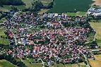 Haina von oben - Ortsansicht in Haina im Bundesland Thüringen, Deutschland