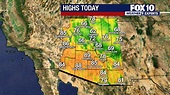 Arizona weather forecast: Temps begin to drop across the state