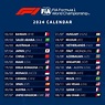 Calendario 2024 de la F1: fechas y horarios de la nueva temporada