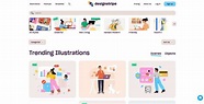 15 páginas web con ilustraciones gratis para tus diseños