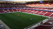 Atlético. Así de increíble se ve el interior del Wanda Metropolitano a ...