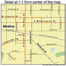 Medina Ohio Street Map 3948790