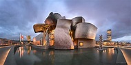Panorama of Guggenheim Museum, Bilbao, Spain | Anshar Images