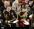 Vice Admiral Sir Timothy Laurence and the Princess Royal during a ...