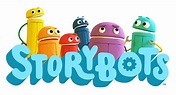 Logo StoryBots avec personnages PNG transparents - StickPNG