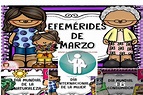 Efemérides del Mes de Marzo Hermosos Diseños Infantiles ~ DIPLOMAS ...