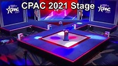 CPAC 2021 Stage in The Shape of the Odal Rune. - YouTube