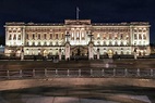 Buckingham Palace En La Noche Imagen de archivo - Imagen de palacio ...