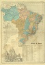 Mapa do Império do Brasil (c. 1868) / Divisões administrativas ...