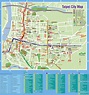 Taipei Tourist Map - Taipei • mappery | Tourist map, Taipei travel ...
