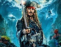Johnny Depp as Jack Sparrow In Pirates Of The Caribbean Dead Men Tell ...