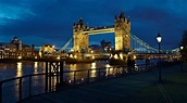 Wallpaper London, bridge, UK, night, river, travel, tourism ...