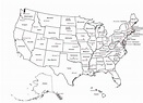 US Map with State and Capital Names Free Download