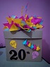 Caja para regalo sorpresa • Surprise box 20th bday | Cajas de regalo ...