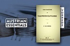 Carl Menger: Grundsätze der Volkswirtschaftslehre - Austrian Essentials ...