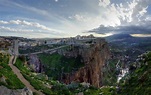 bridges, cliffs, sunset, constantine, algeria | Algeria travel, Cool ...