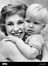 Wendy Craig Actress with her son Alaster aged 15 months Dbase Stock ...