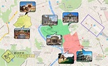 Mapa de Roma: Bairros e Pontos Turísticos - Para Viagem