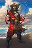 Pirate captain- by Mark Fredrickson | Pirate art, Pirates, Captain morgan