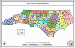 North Carolina State Senate District Map | System Map